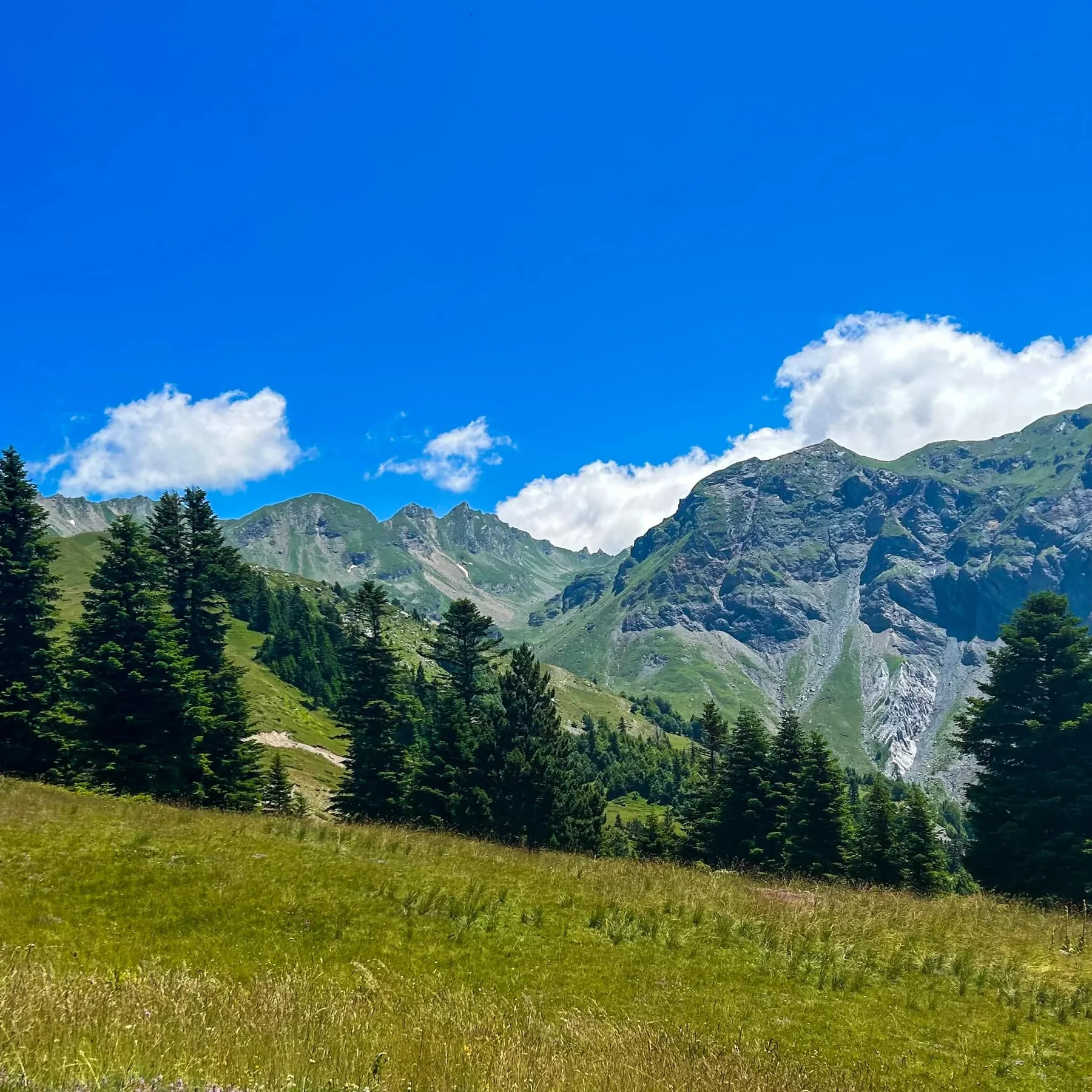 Peizazh alpin në Gramë